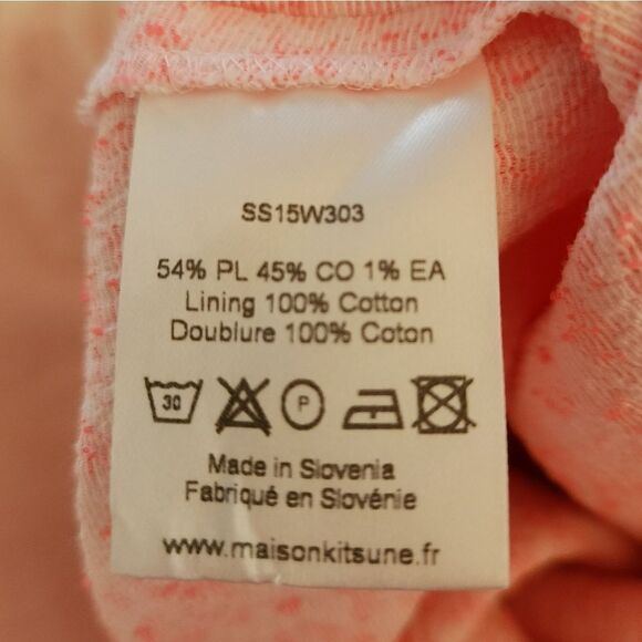 Maison Kitsuné pink skinny pants - Picture 7 of 7